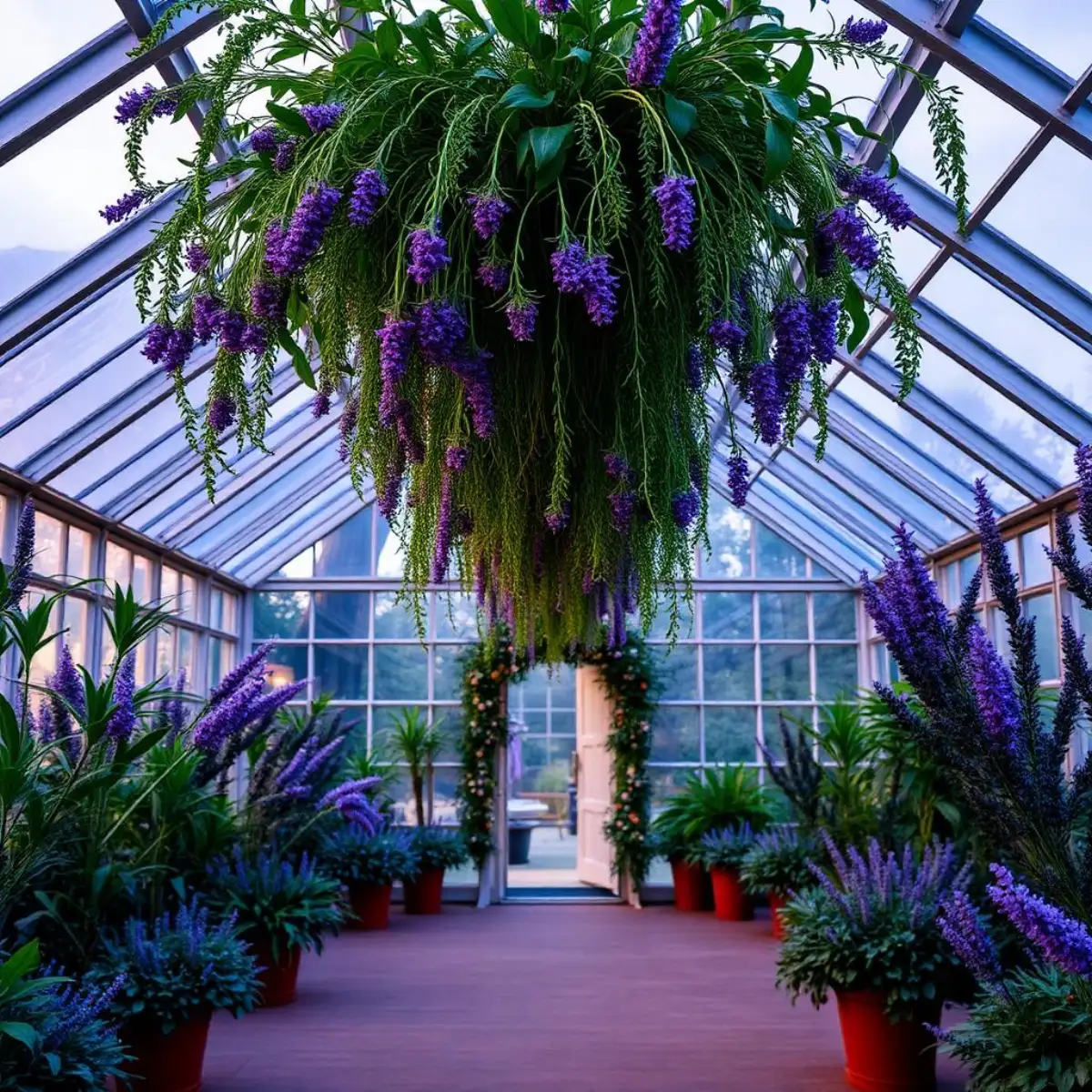Lavender Glasshouse